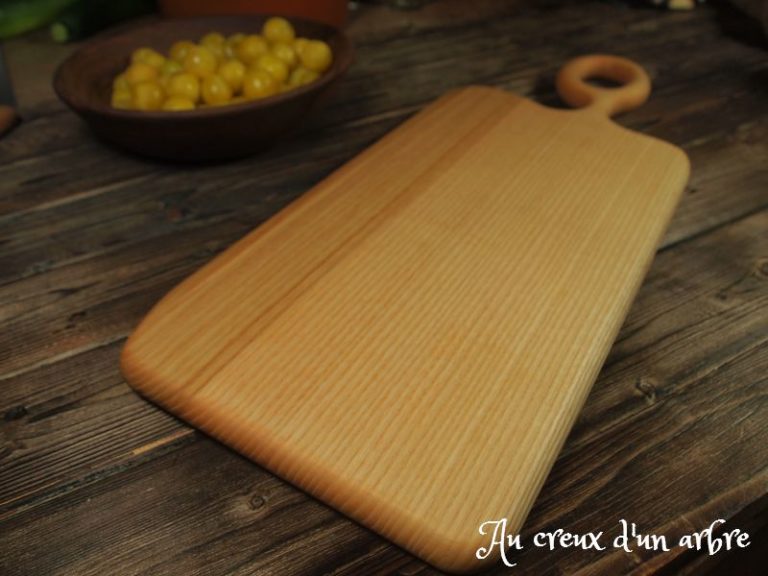 Planche à Découper En Bois D'olivier – HOVEA, Neuve, Naturelle