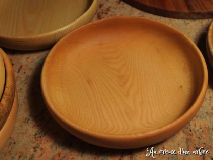 Assiette creuse en frêne – Image 6