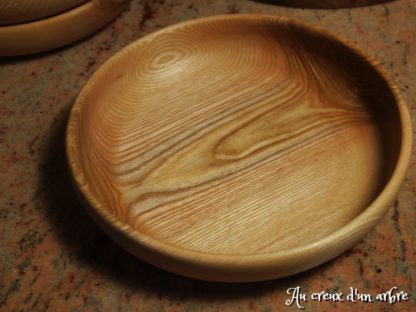 Assiette creuse en frêne – Image 3