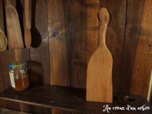 Spatule en poirier
