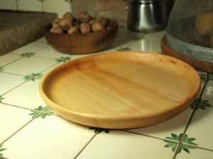 Assiette plate en frêne 202