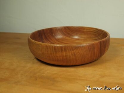 Petite assiette creuse en frêne-olivier – Image 6