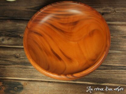 Assiette creuse en merisier – Image 5