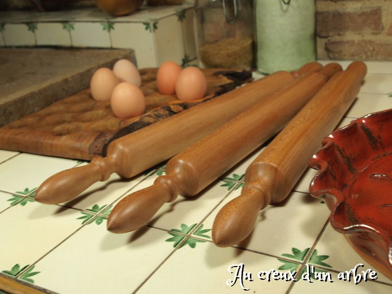 Rouleau à patisserie en platane - Au creux d'un arbre