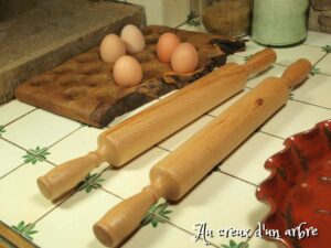 Rouleau à patisserie en hêtre