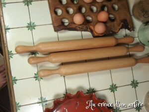 Rouleau à patisserie en hêtre