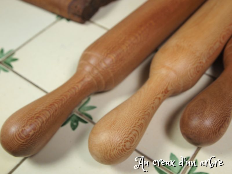 Rouleau à patisserie en platane - Au creux d'un arbre