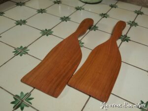 Spatule en merisier