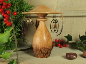 Champignon porte boucle d’oreille – petit modèle