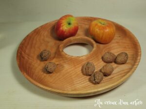 Plat en en frêne