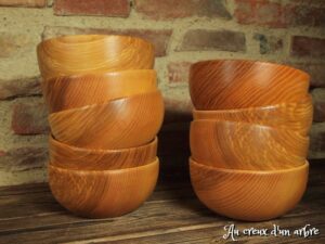 Bol en bois pour bébé en frêne