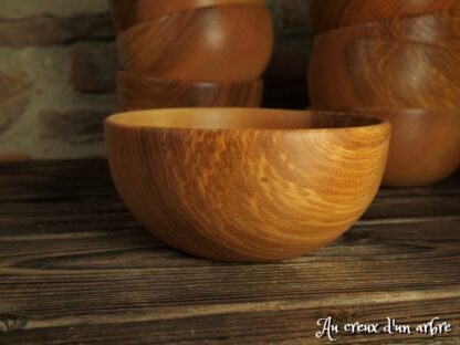 Bol en bois pour bébé en frêne – Image 3