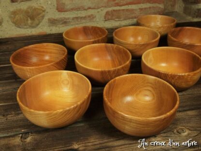 Bol en bois pour bébé en frêne – Image 2
