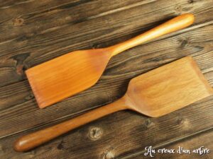 Spatules en bois pour Gaetan