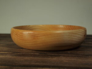 Assiette bébé en frêne 118