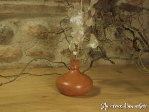 Soliflore en poirier