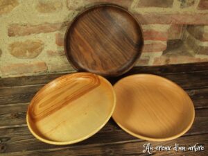 Lot de 3 grandes assiettes 111