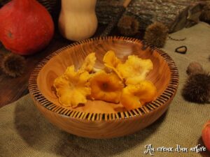 Coupe en merisier