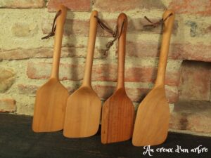 Spatule en pommier