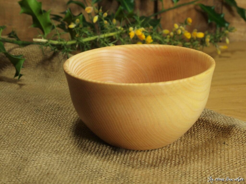 Bol Rond 15 X 5 CM Bois D 'ol Ivier