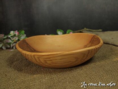 Assiette creuse en frêne-olivier – Image 5