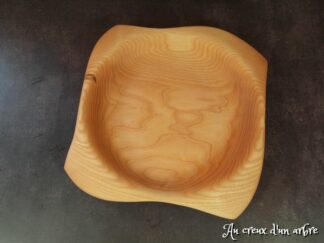 Assiette en frêne