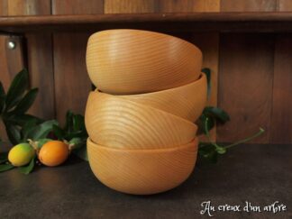 Bol en bois pour bébé en frêne