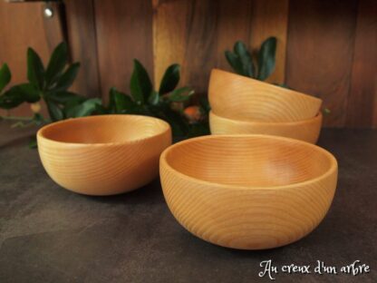 Bol en bois pour bébé en frêne – Image 2