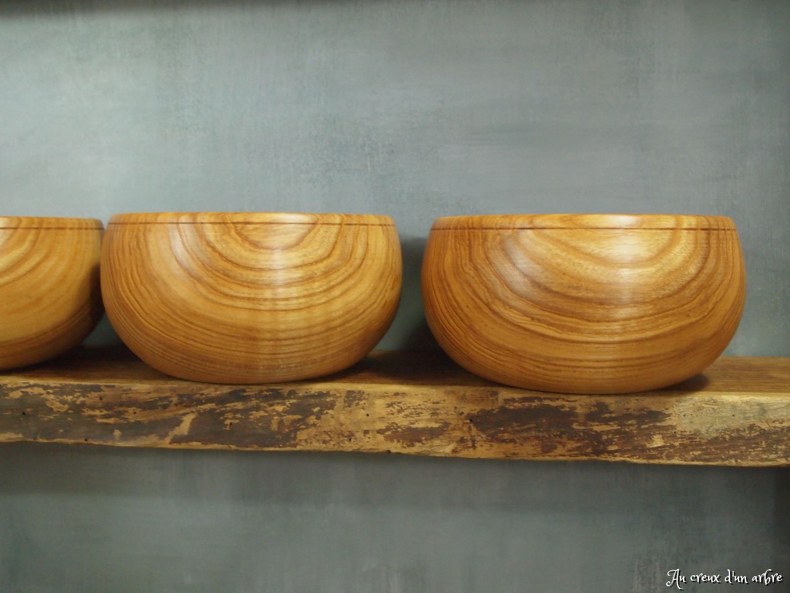 Bol en frêne-olivier – Image 3