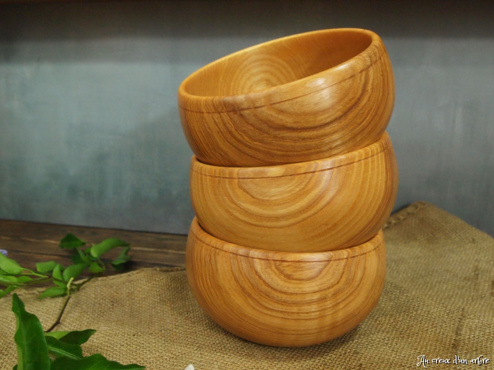 Bol en frêne-olivier – Image 4
