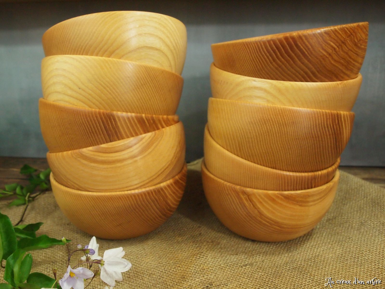 Bol en frêne-olivier – Image 2