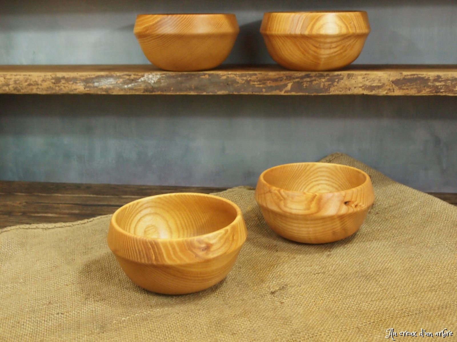 Bol en frêne-olivier – Image 3