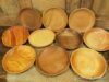 Lot de 10 assiettes, 10 (!!!) essences de bois