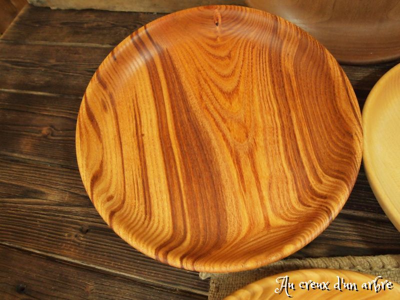 Lot de 10 assiettes, 10 (!!!) essences de bois – Image 8