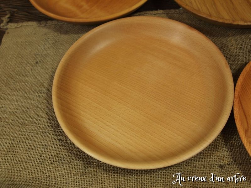 Lot de 8 assiettes, 8 essences de bois – Image 5