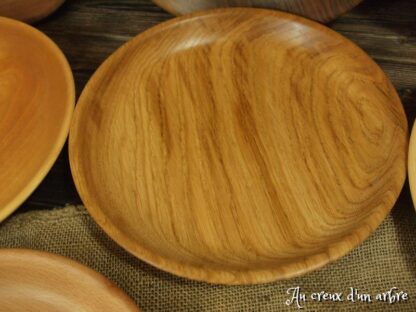 Lot de 8 assiettes, 8 essences de bois – Image 6