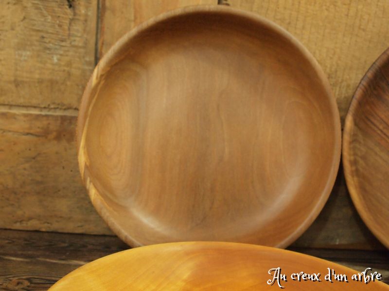 Lot de 8 assiettes, 8 essences de bois – Image 9