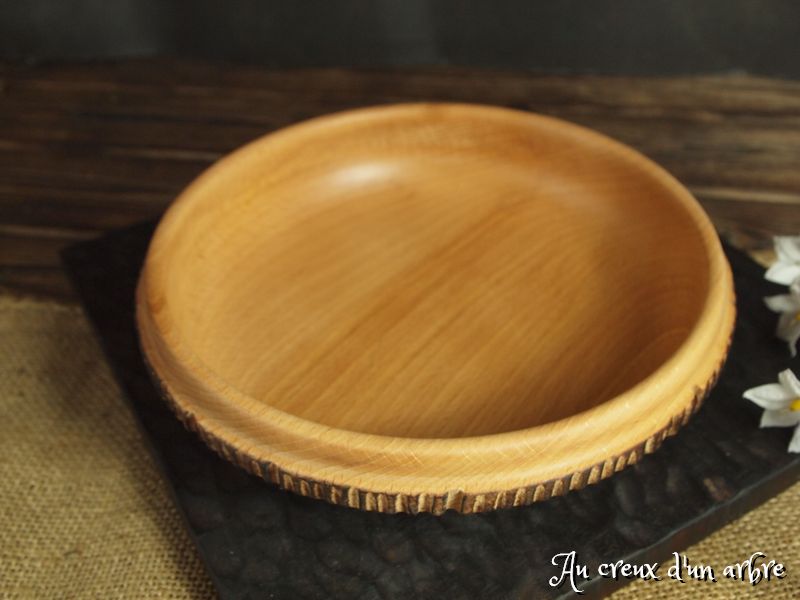 Assiette en hêtre – Image 2
