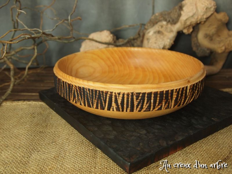 Assiette en frêne – Image 2