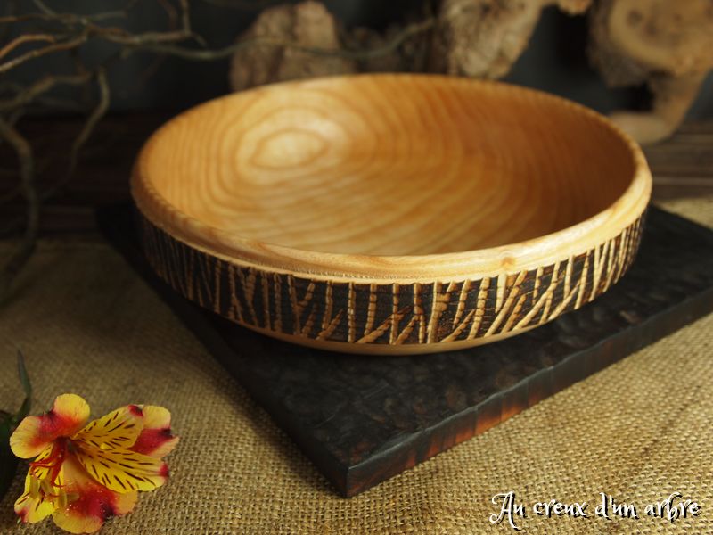 Assiette en frêne – Image 3