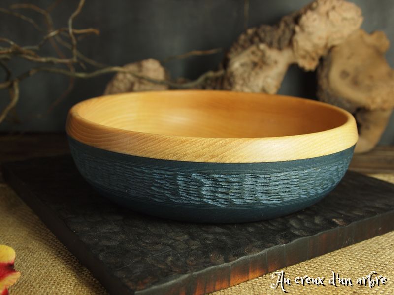 Assiette en frêne – Image 3