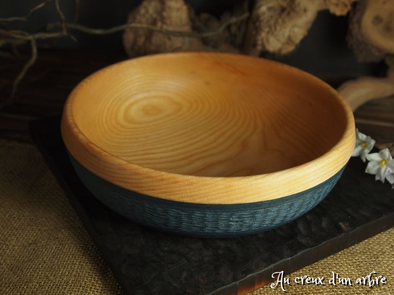 Assiette en frêne – Image 2