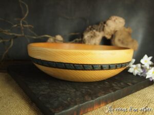 Assiette en frêne