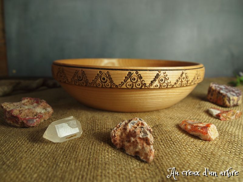 Assiette en frêne – Image 4