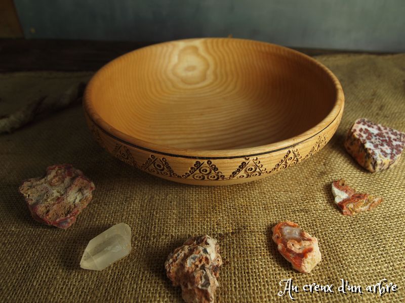 Assiette en frêne – Image 2