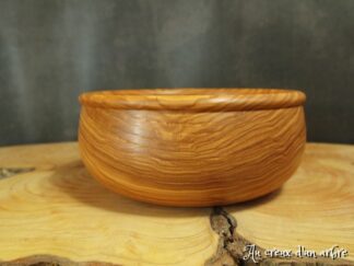 Gros bol en frêne-olivier