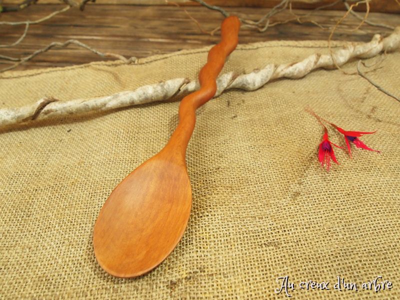 Cuillère en pommier – Image 2