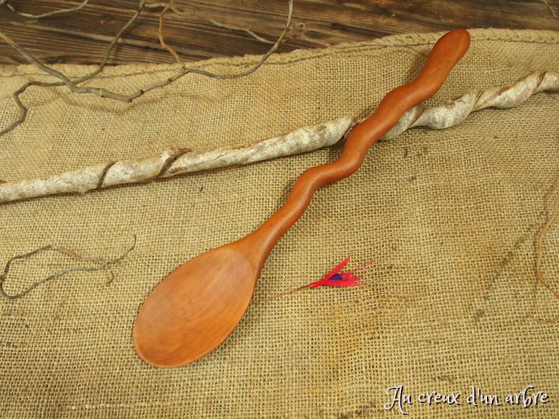 Cuillère en pommier