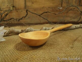 Cuillère de service en aulne