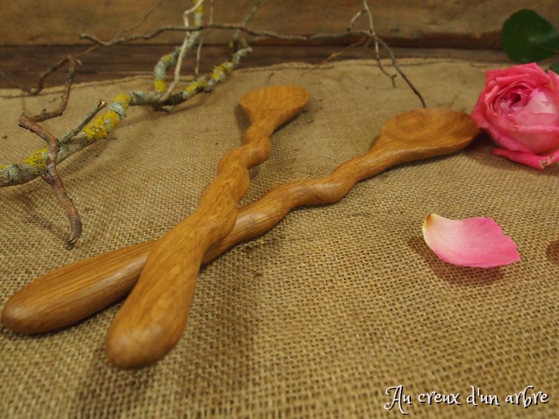 Cuillère en chêne – Image 3